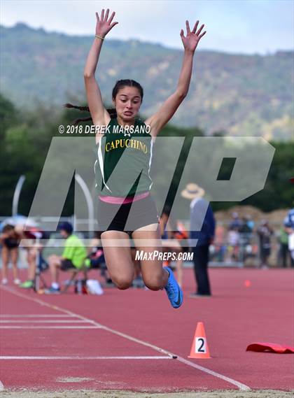 Thumbnail 1 in CIF CCS Trials (Girls Long Jump) photogallery.
