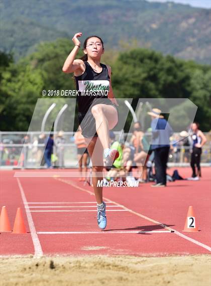 Thumbnail 2 in CIF CCS Trials (Girls Long Jump) photogallery.