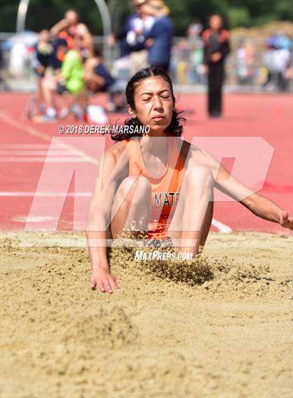 Thumbnail 3 in CIF CCS Trials (Girls Long Jump) photogallery.