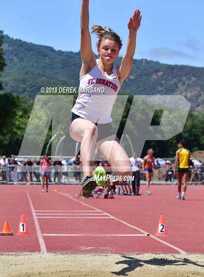Thumbnail 2 in CIF CCS Trials (Girls Long Jump) photogallery.