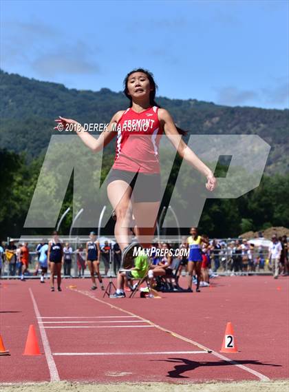 Thumbnail 1 in CIF CCS Trials (Girls Long Jump) photogallery.