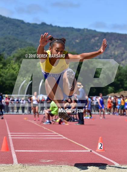 Thumbnail 3 in CIF CCS Trials (Girls Long Jump) photogallery.