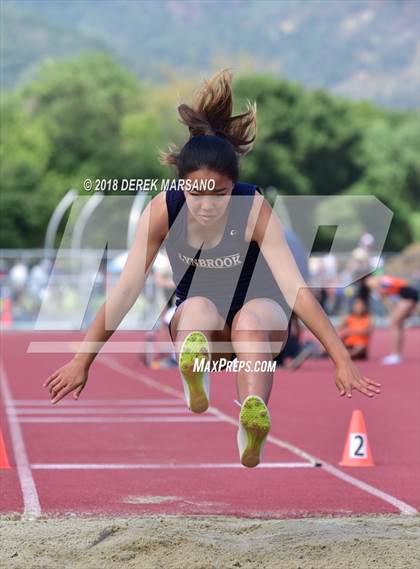 Thumbnail 1 in CIF CCS Trials (Girls Long Jump) photogallery.