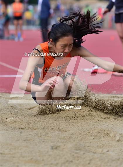 Thumbnail 2 in CIF CCS Trials (Girls Long Jump) photogallery.