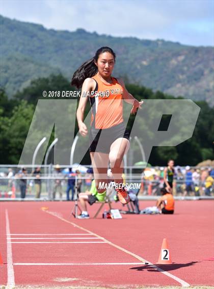 Thumbnail 1 in CIF CCS Trials (Girls Long Jump) photogallery.
