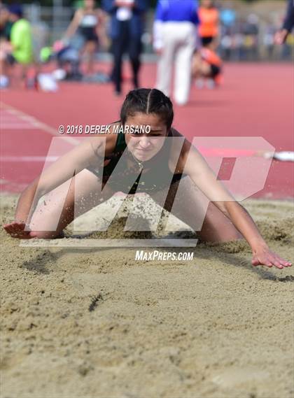 Thumbnail 2 in CIF CCS Trials (Girls Long Jump) photogallery.