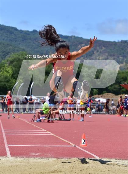 Thumbnail 3 in CIF CCS Trials (Girls Long Jump) photogallery.