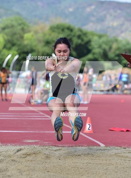 Thumbnail 2 in CIF CCS Trials (Girls Long Jump) photogallery.