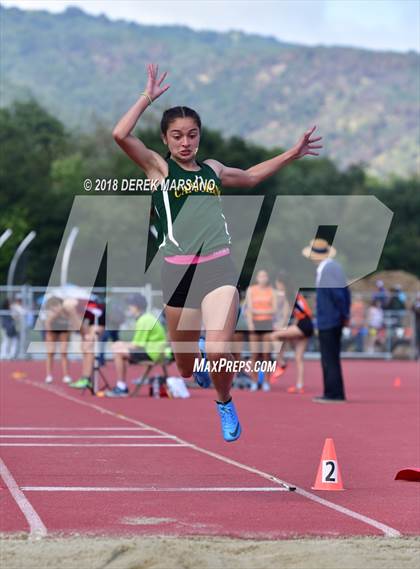 Thumbnail 3 in CIF CCS Trials (Girls Long Jump) photogallery.