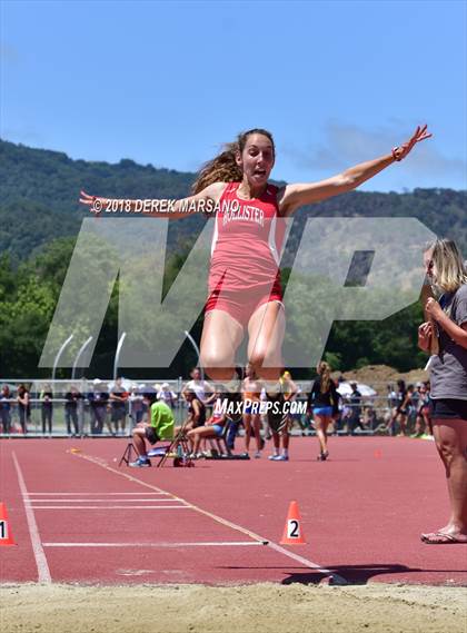 Thumbnail 2 in CIF CCS Trials (Girls Long Jump) photogallery.