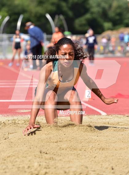 Thumbnail 2 in CIF CCS Trials (Girls Long Jump) photogallery.