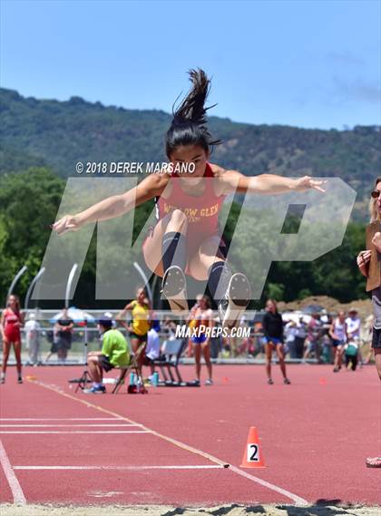 Thumbnail 2 in CIF CCS Trials (Girls Long Jump) photogallery.