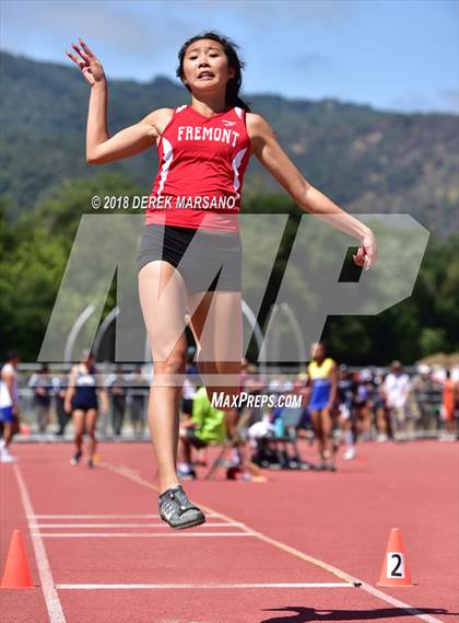 Thumbnail 1 in CIF CCS Trials (Girls Long Jump) photogallery.