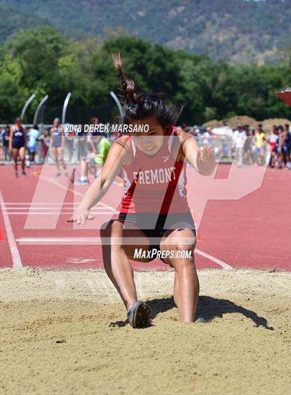 Thumbnail 1 in CIF CCS Trials (Girls Long Jump) photogallery.