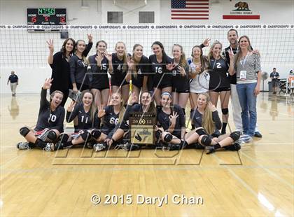 Thumbnail 3 in Saddleback Valley Christian vs. Templeton  (CIF SS D3A Finals) photogallery.