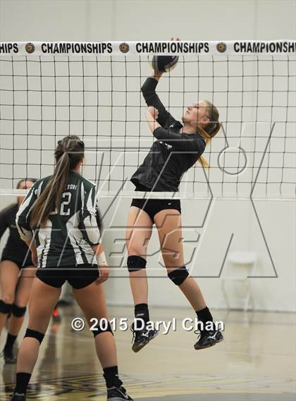 Thumbnail 2 in Saddleback Valley Christian vs. Templeton  (CIF SS D3A Finals) photogallery.