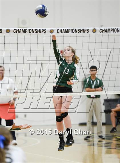 Thumbnail 3 in Saddleback Valley Christian vs. Templeton  (CIF SS D3A Finals) photogallery.