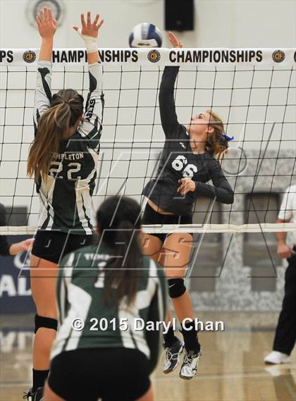 Thumbnail 2 in Saddleback Valley Christian vs. Templeton  (CIF SS D3A Finals) photogallery.