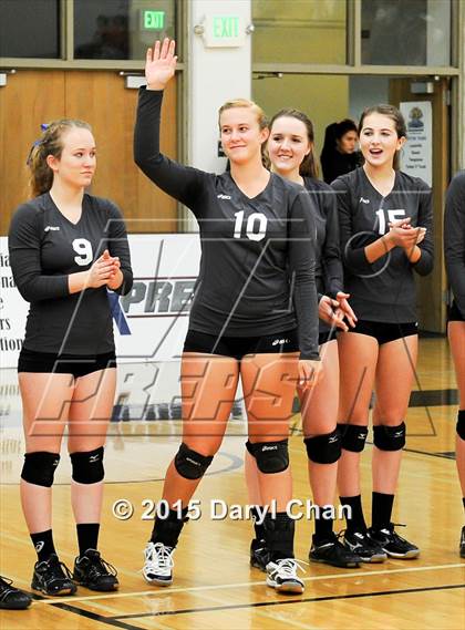 Thumbnail 3 in Saddleback Valley Christian vs. Templeton  (CIF SS D3A Finals) photogallery.