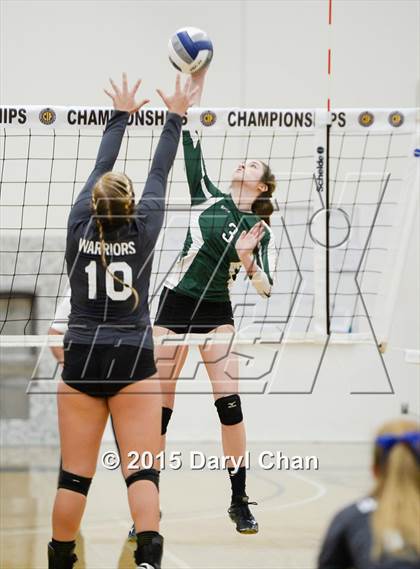 Thumbnail 2 in Saddleback Valley Christian vs. Templeton  (CIF SS D3A Finals) photogallery.