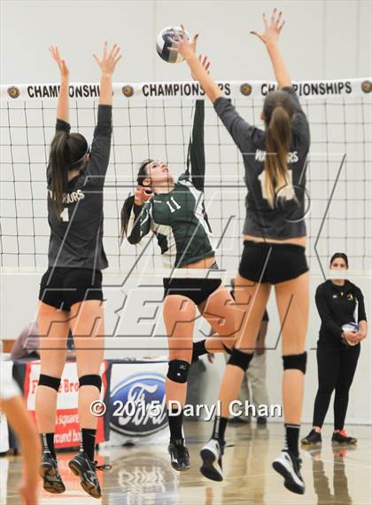 Thumbnail 2 in Saddleback Valley Christian vs. Templeton  (CIF SS D3A Finals) photogallery.