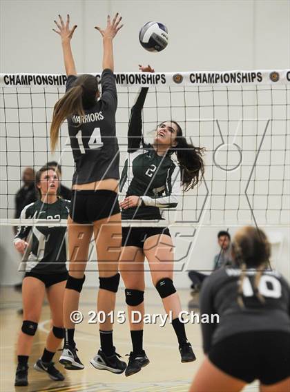 Thumbnail 2 in Saddleback Valley Christian vs. Templeton  (CIF SS D3A Finals) photogallery.