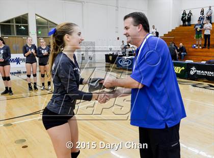 Thumbnail 3 in Saddleback Valley Christian vs. Templeton  (CIF SS D3A Finals) photogallery.