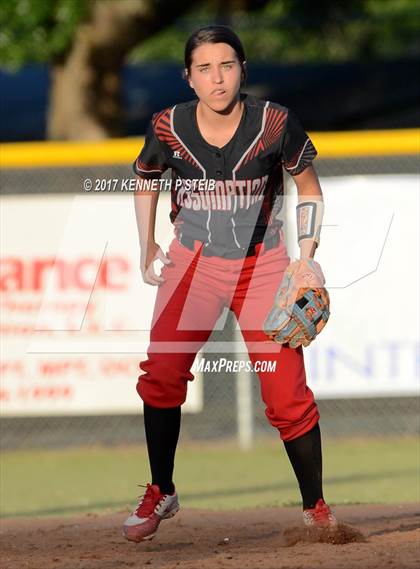 Thumbnail 2 in Assumption @ Morgan City (LHSAA 4A Regional Playoff) photogallery.