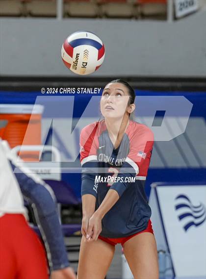 Thumbnail 1 in Phoenix Country Day vs. Scottsdale Christian Academy (AIA-2A Final) photogallery.