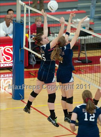Thumbnail 2 in Pacific Ridge vs Tri-City Christian (CIF SDS D5 Final) photogallery.
