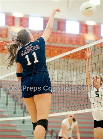 Thumbnail 3 in Pacific Ridge vs Tri-City Christian (CIF SDS D5 Final) photogallery.