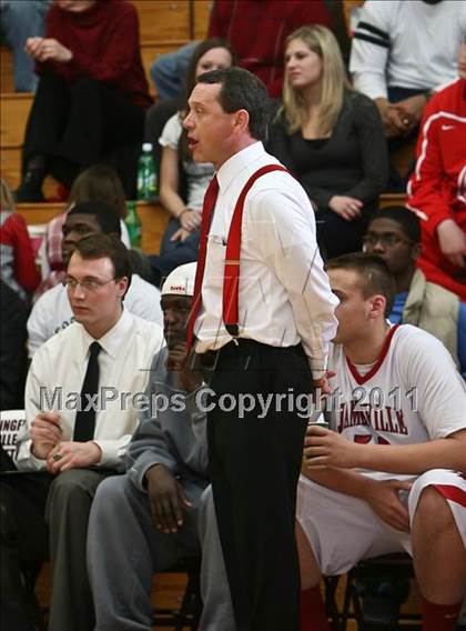 Thumbnail 1 in Jamesville-DeWitt vs. Webster Groves (Spalding Hoophall Classic) photogallery.