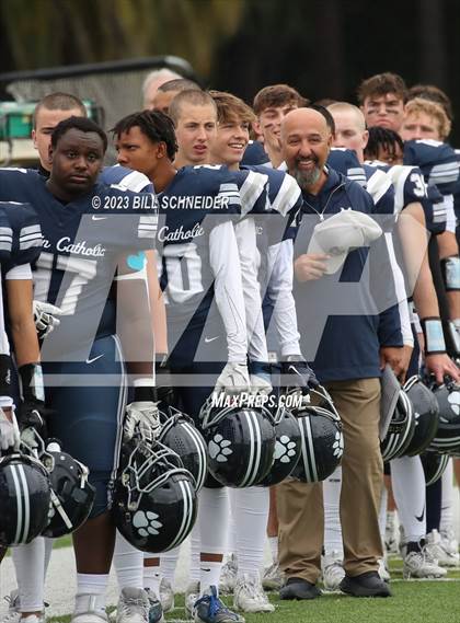 Thumbnail 3 in McClymonds @ Marin Catholic (CIF Division 3-A  Regional Final)  photogallery.