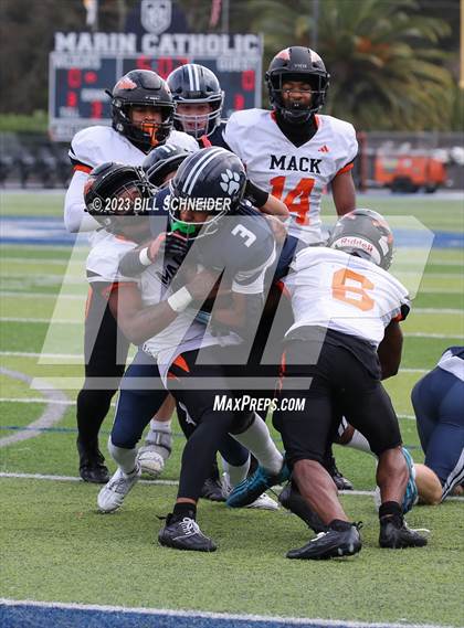Thumbnail 3 in McClymonds @ Marin Catholic (CIF Division 3-A  Regional Final)  photogallery.