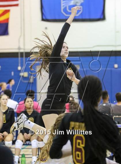 Thumbnail 2 in Mountain Pointe vs. Mesa (HoP Invitational Gold Bracket Semifinal) photogallery.
