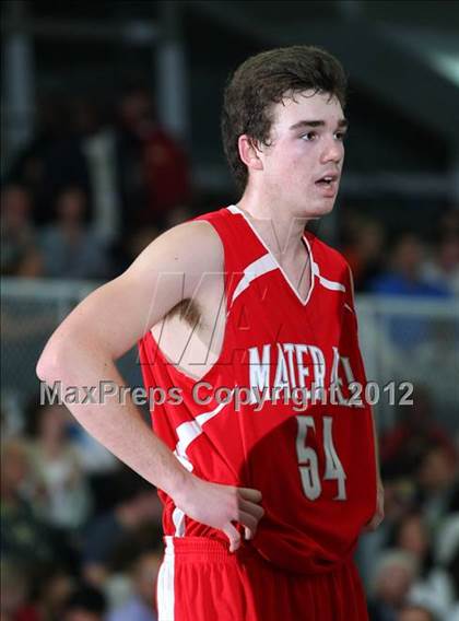 Thumbnail 3 in Mater Dei vs. St. John Bosco photogallery.