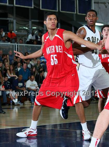 Thumbnail 1 in Mater Dei vs. St. John Bosco photogallery.