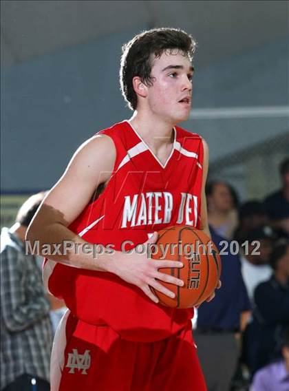 Thumbnail 1 in Mater Dei vs. St. John Bosco photogallery.