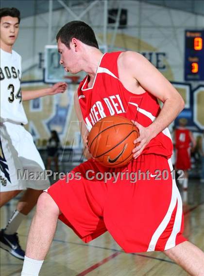Thumbnail 3 in Mater Dei vs. St. John Bosco photogallery.