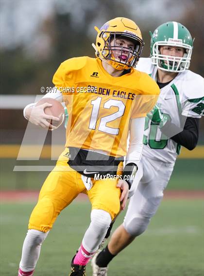 Thumbnail 3 in Pembroke vs. Clyde-Savannah (Section 5 Class D Semifinal) photogallery.