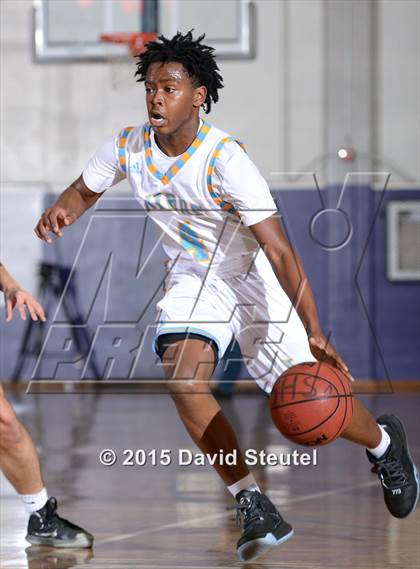Thumbnail 2 in Newark Memorial vs. Burbank (St. Hope Elite Classic) photogallery.