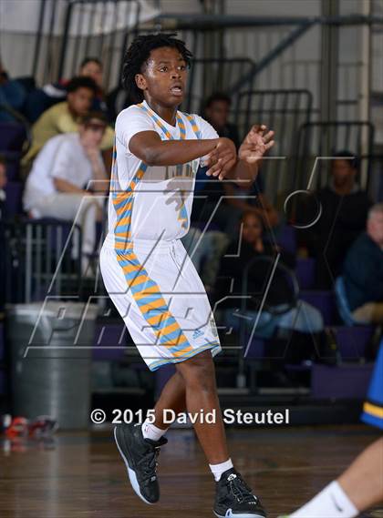 Thumbnail 1 in Newark Memorial vs. Burbank (St. Hope Elite Classic) photogallery.