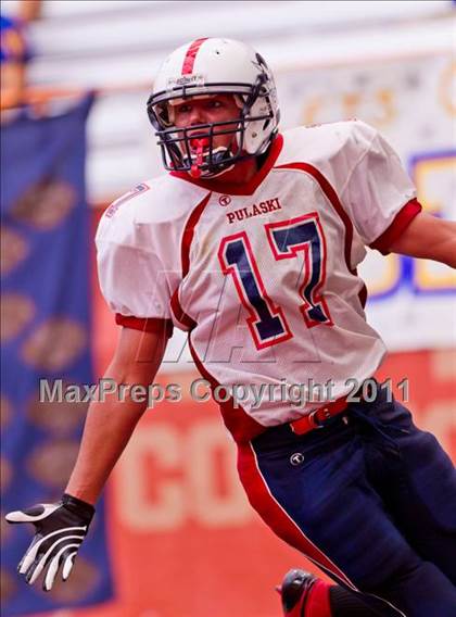 Thumbnail 2 in Pulaski vs. Altmar-Parish-Williamstown (Syracuse Kickoff Classic) photogallery.