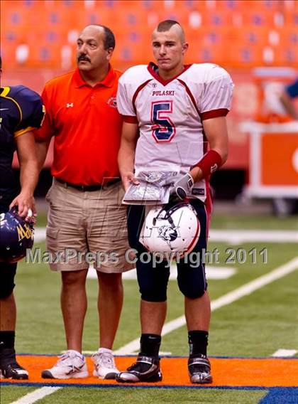 Thumbnail 2 in Pulaski vs. Altmar-Parish-Williamstown (Syracuse Kickoff Classic) photogallery.