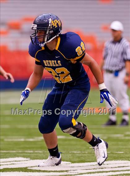 Thumbnail 2 in Pulaski vs. Altmar-Parish-Williamstown (Syracuse Kickoff Classic) photogallery.