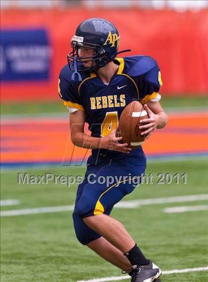 Thumbnail 3 in Pulaski vs. Altmar-Parish-Williamstown (Syracuse Kickoff Classic) photogallery.