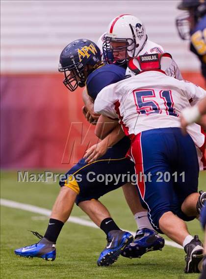 Thumbnail 3 in Pulaski vs. Altmar-Parish-Williamstown (Syracuse Kickoff Classic) photogallery.
