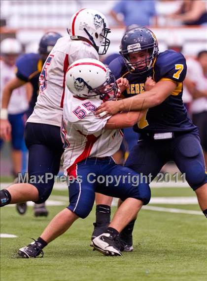 Thumbnail 1 in Pulaski vs. Altmar-Parish-Williamstown (Syracuse Kickoff Classic) photogallery.