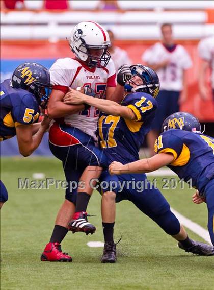 Thumbnail 1 in Pulaski vs. Altmar-Parish-Williamstown (Syracuse Kickoff Classic) photogallery.