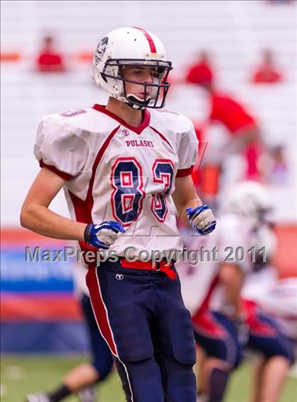 Thumbnail 1 in Pulaski vs. Altmar-Parish-Williamstown (Syracuse Kickoff Classic) photogallery.